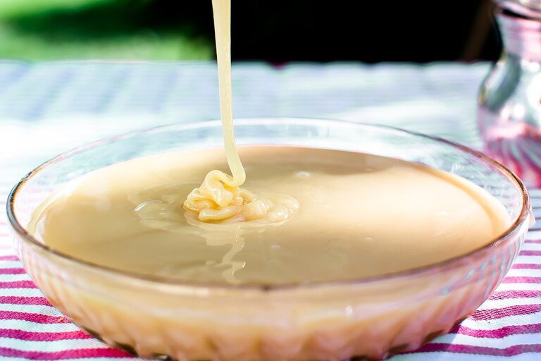 Leche evaporada