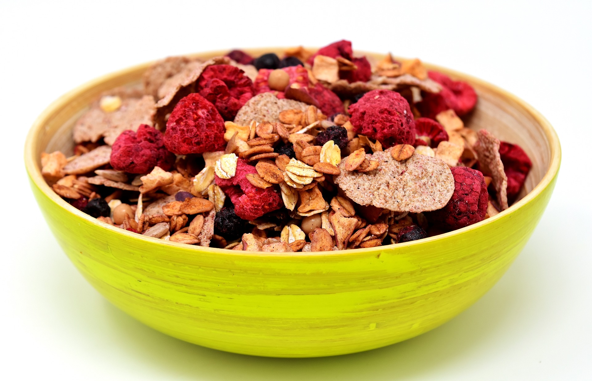 Muesli con frutos rojos