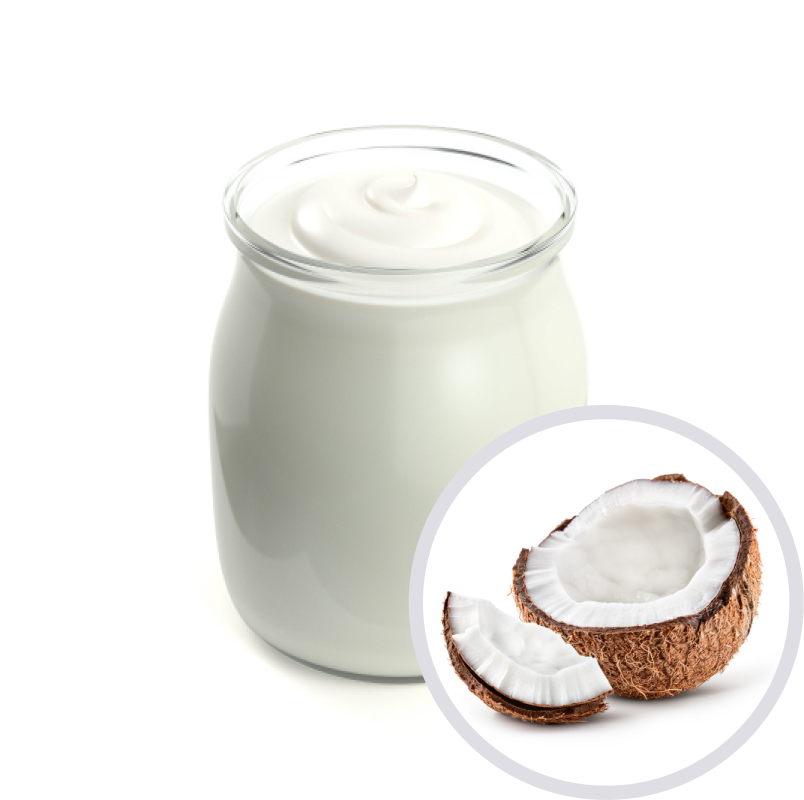 Yogur de coco vegano Yogur de coco vegano
