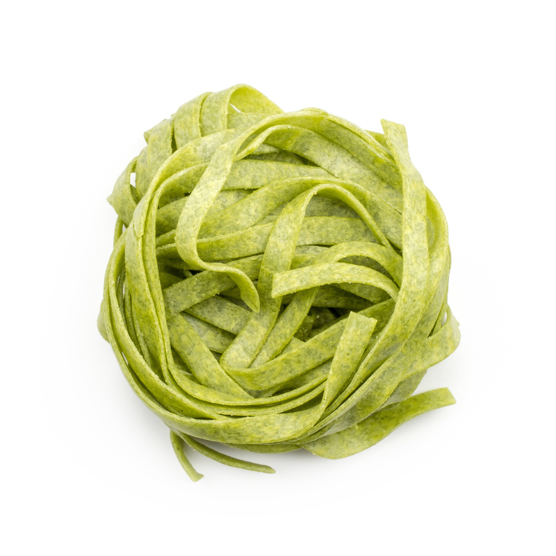Fettuccine a las espinacas