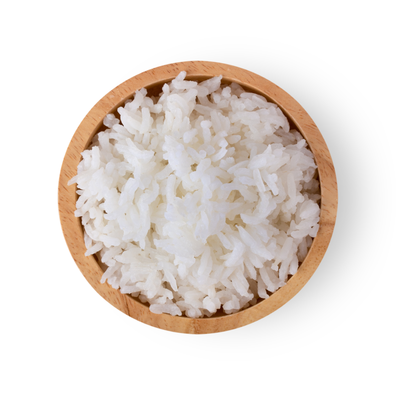 Arroz basmati hervido Arroz basmati hervido