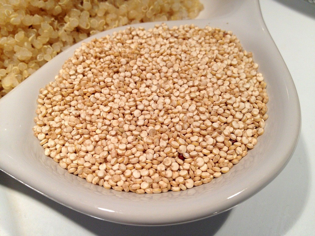 Quinoa hinchada Quinoa hinchada