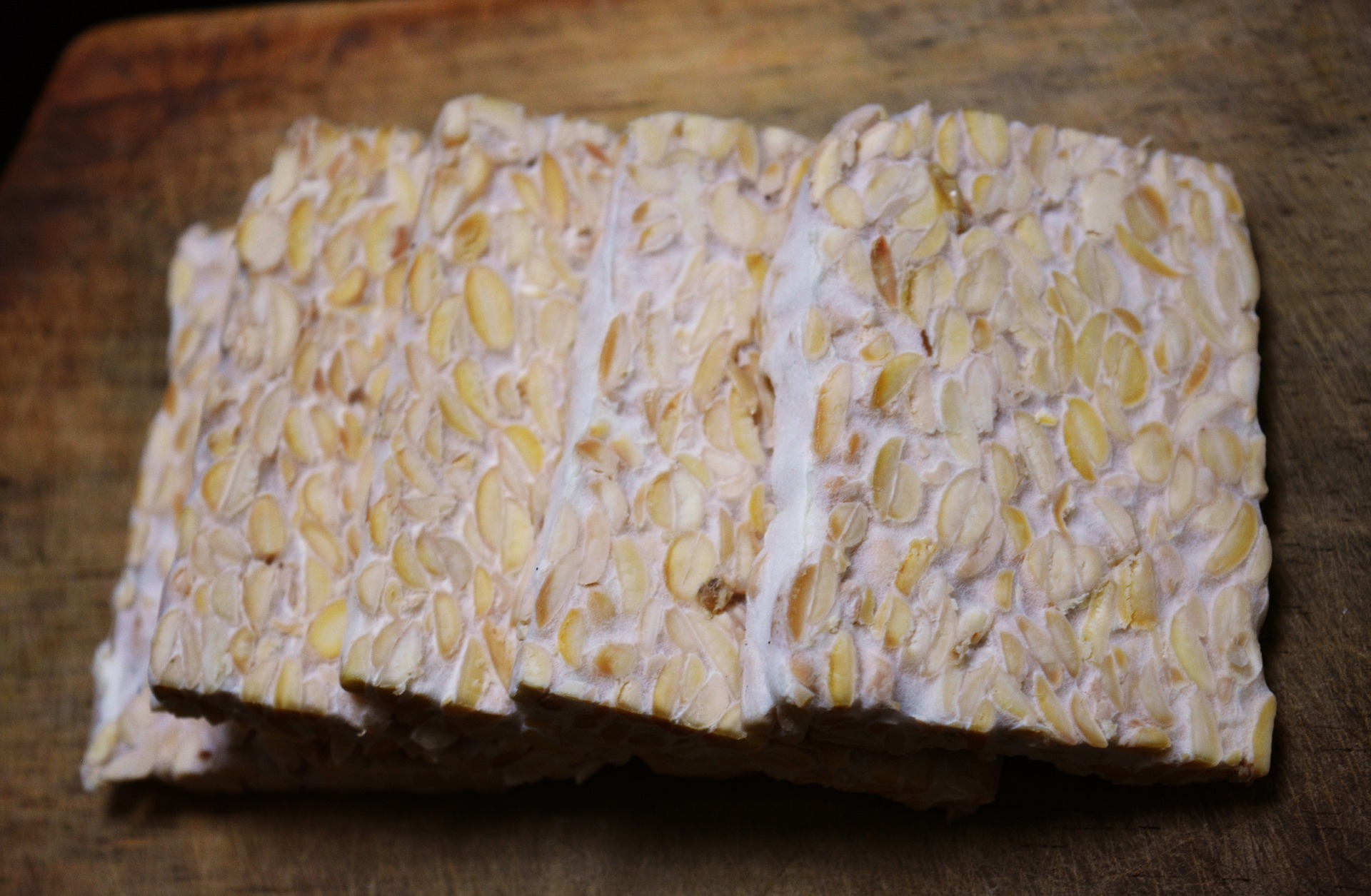 Tempeh de garbanzo Tempeh de garbanzo
