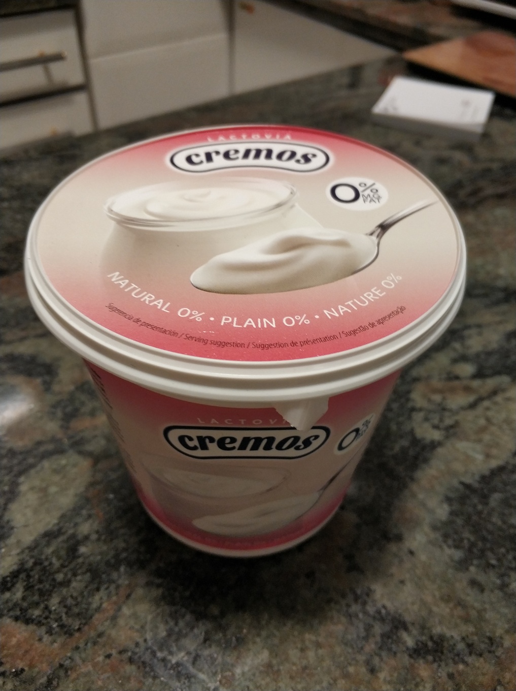 Yogurt  cremoso 0%