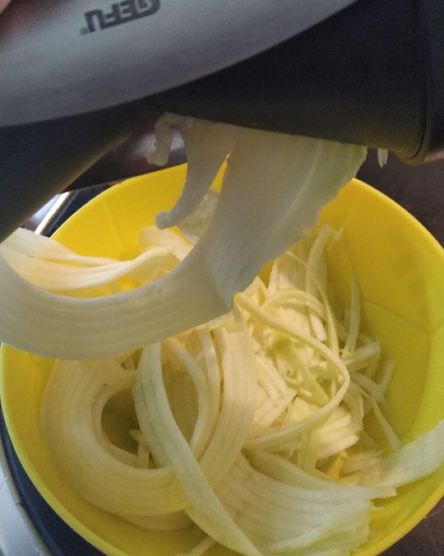 Espaguetis de calabacín Step 0