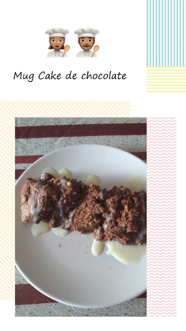 Mug cake de chocolate Mug cake de chocolate