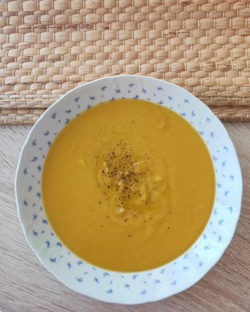 Crema de calabaza 🎃🧡 Crema de calabaza 🎃🧡
