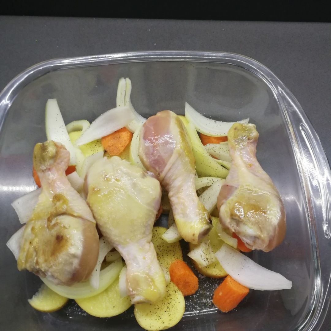 "Rustidera de pollo" Paso 0 "Rustidera de pollo" Paso 0