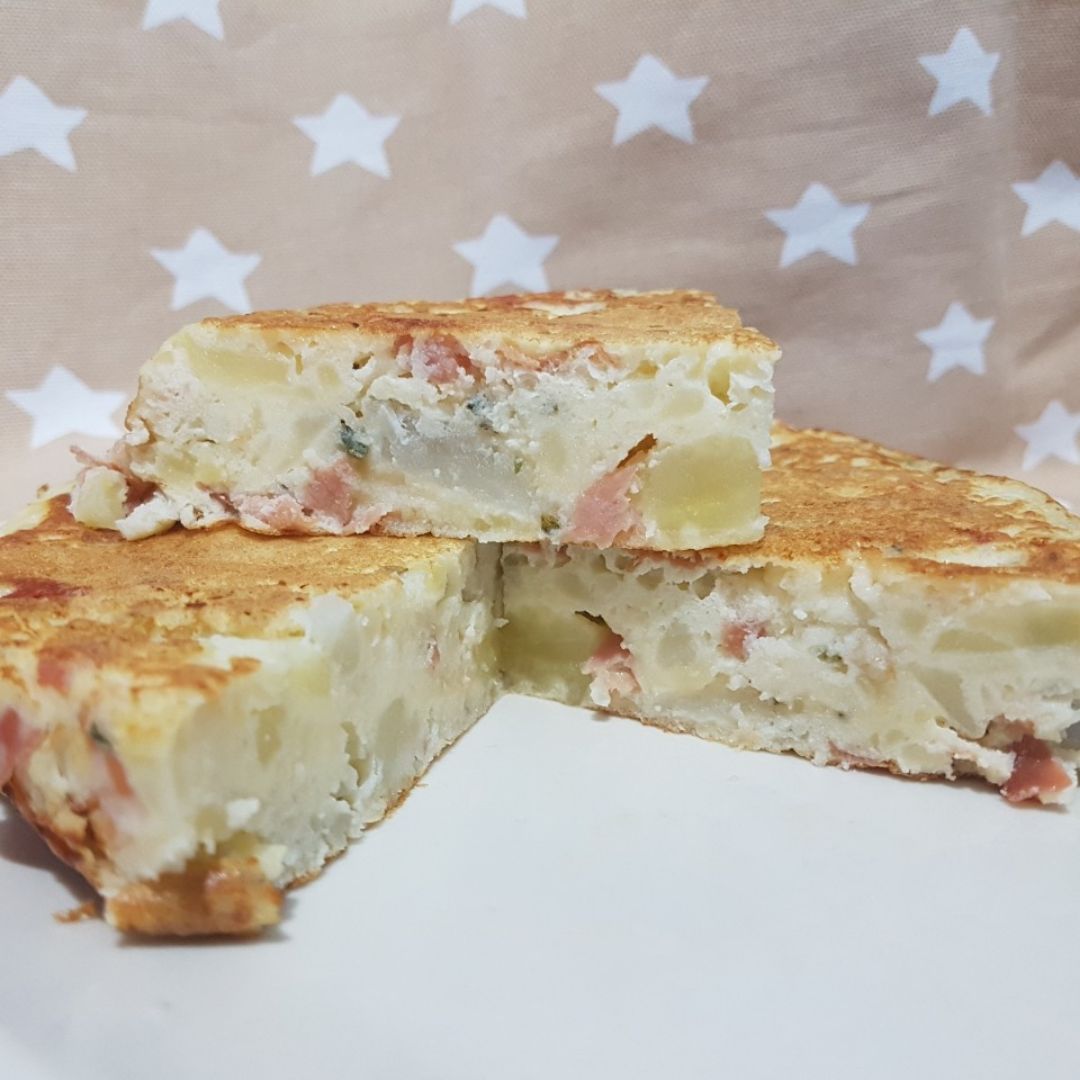 🌸TORTILLA DE JAMÓN SERRANO 🌸TORTILLA DE JAMÓN SERRANO