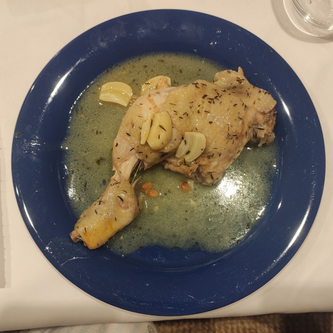 Pollo en salsa de limón Pollo en salsa de limón