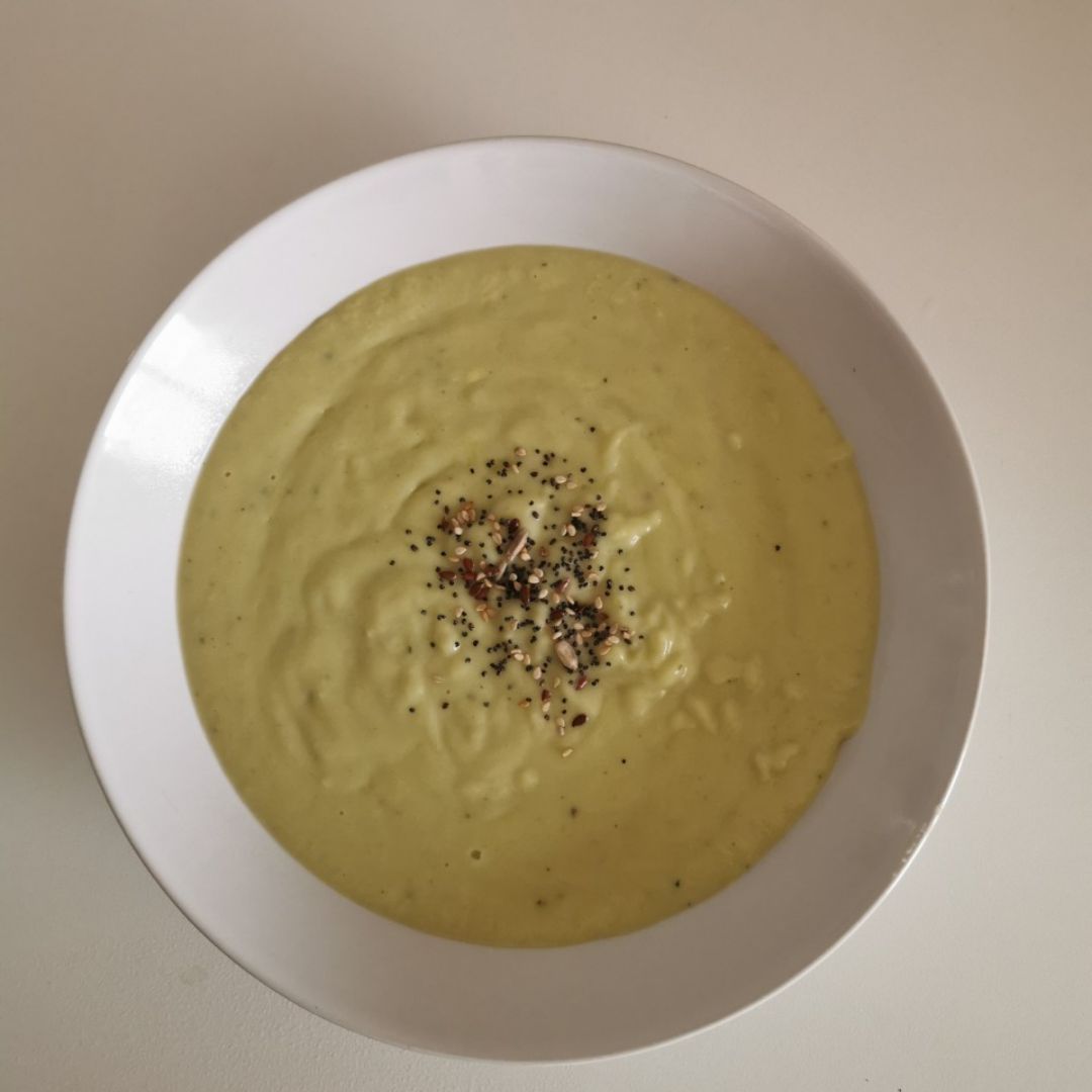 Puré de calabacin Paso 0 Puré de calabacin Paso 0