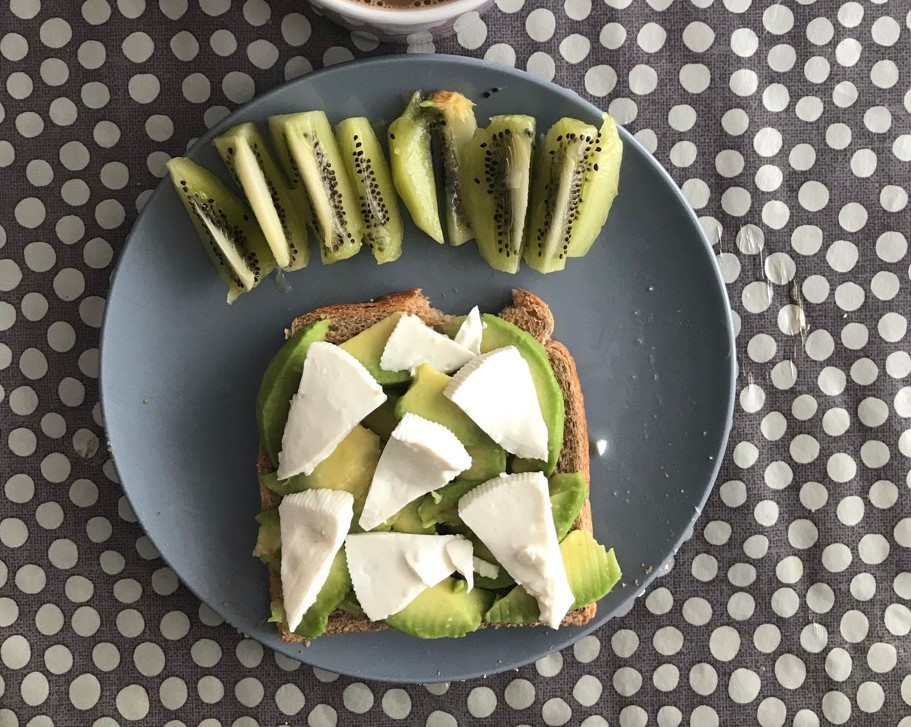 Tostada de desayuno