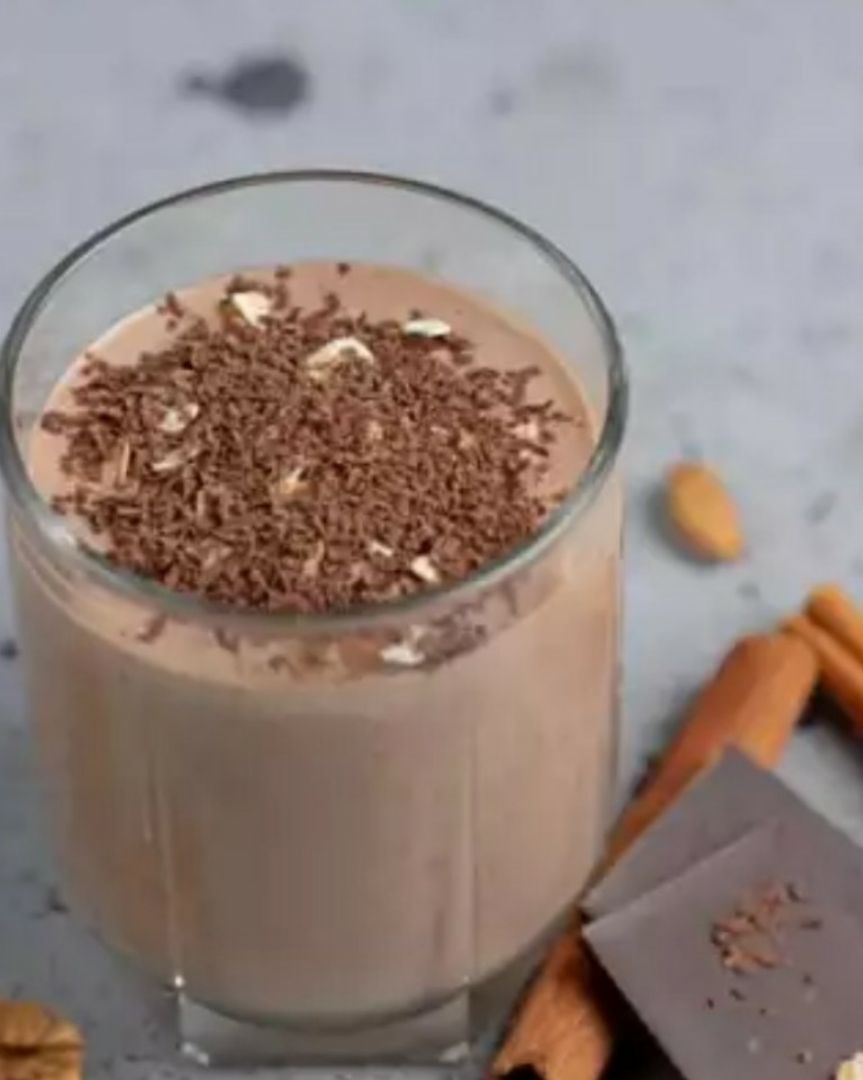 Batido post entreno cacao y plátano Batido post entreno cacao y plátano