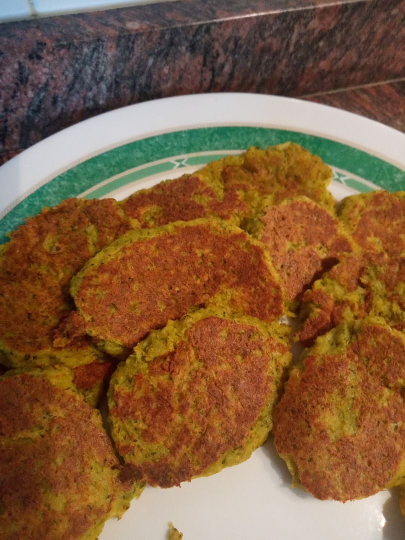Mini hamburguesas de brócoli sin gluten Paso 4