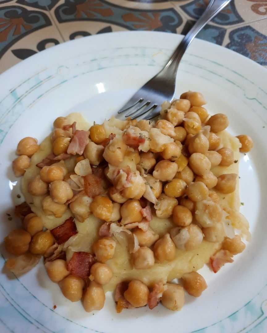 Garbanzos al puré Garbanzos al puré