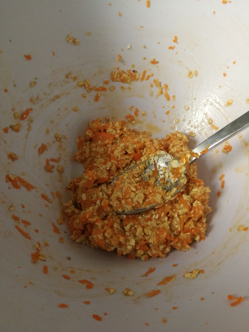 Galletas de zanahoria y avena Paso 0 Galletas de zanahoria y avena Paso 0