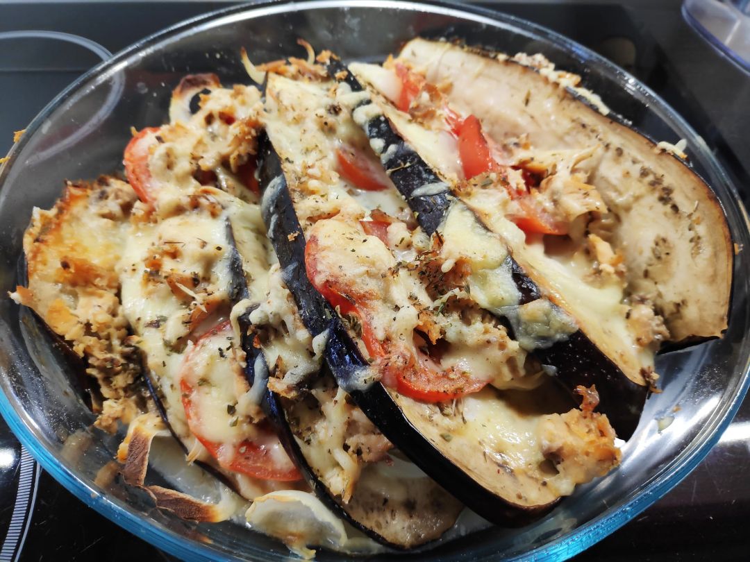 Berenjenas al horno Berenjenas al horno