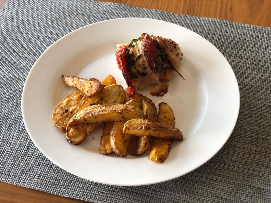 Pollo con patatas al horno Pollo con patatas al horno