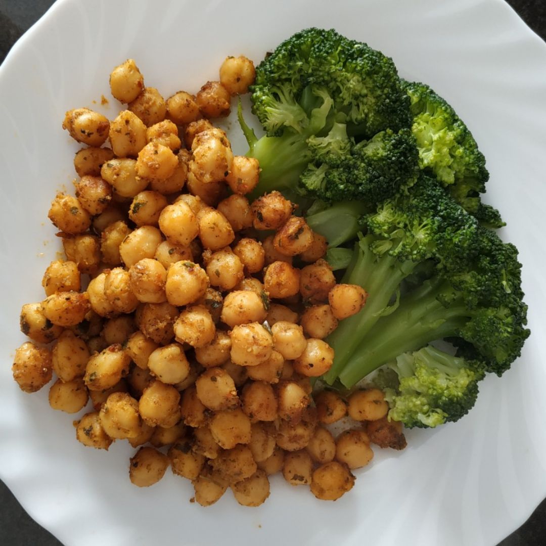 Garbanzos con brécol