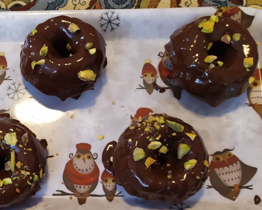 Mini donut al horno Mini donut al horno