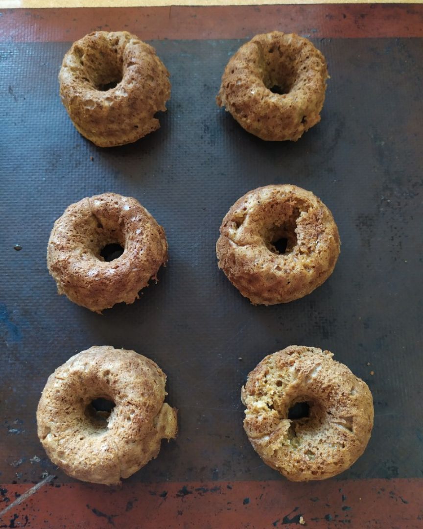 Mini donut al horno Paso 0 Mini donut al horno Paso 0