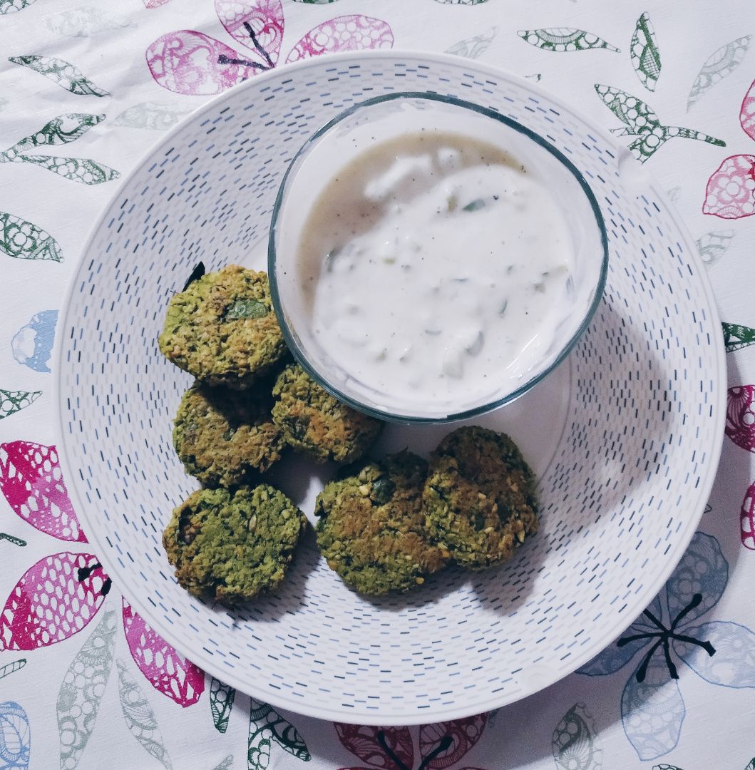 Falafel de espinacas 馃ガ Falafel de espinacas 馃ガ