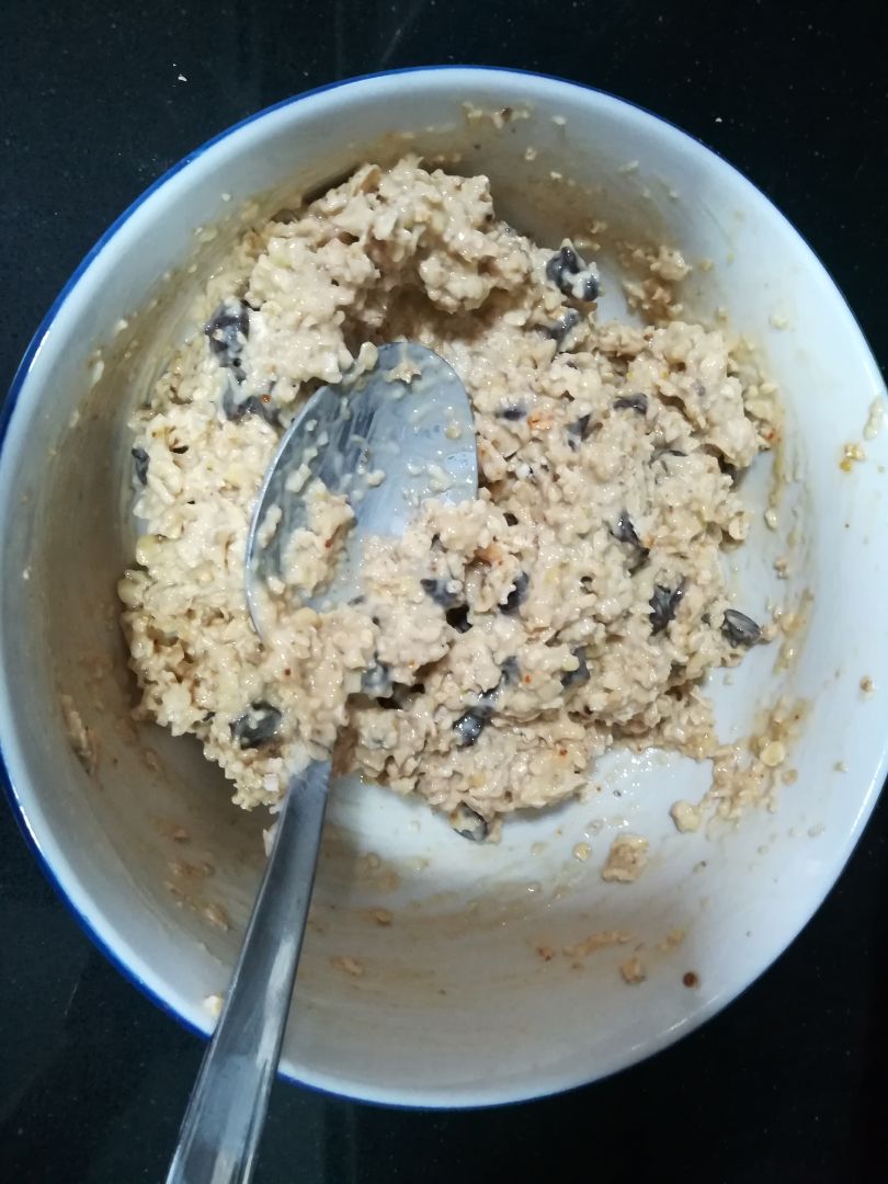 Galletas de almendra, avena y yogurt  Paso 0