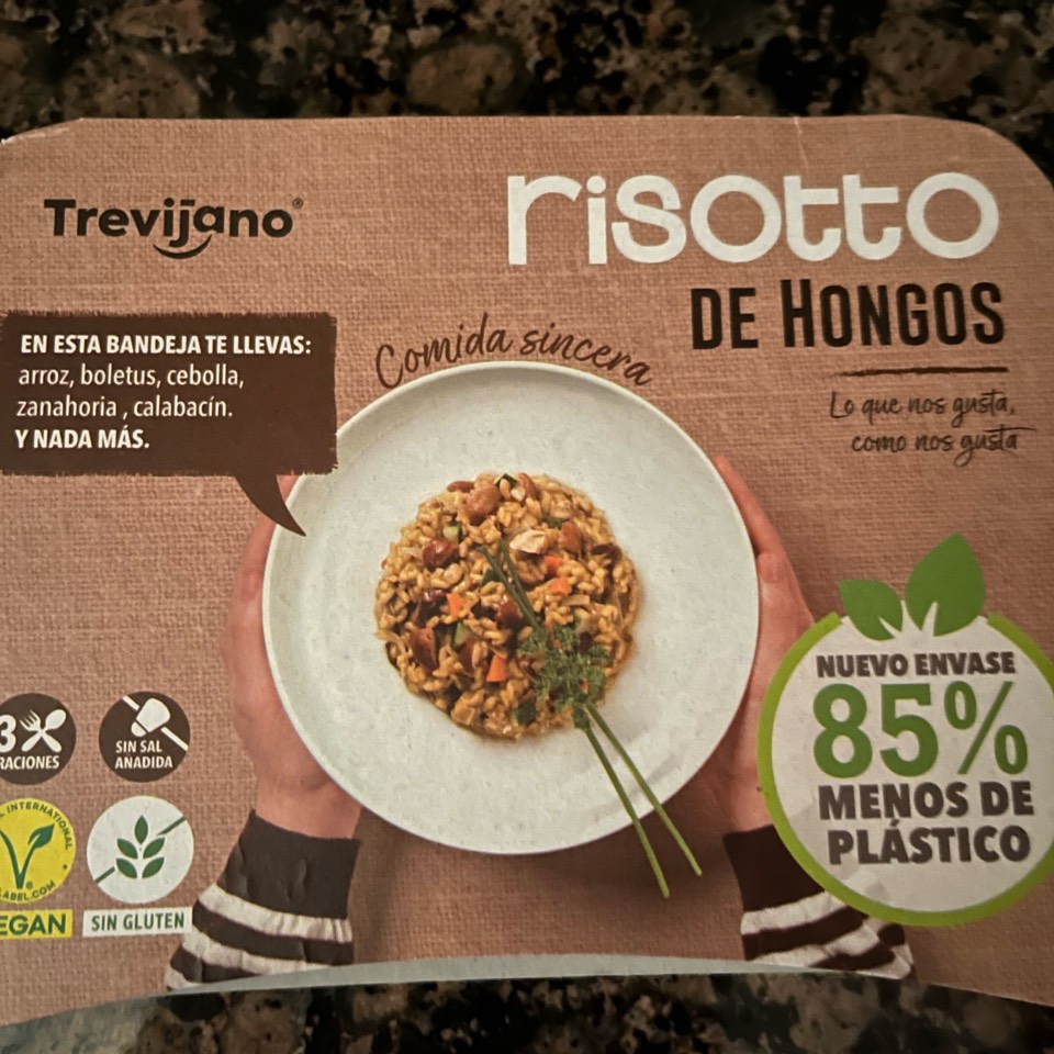 Risotto de hongos Risotto de hongos