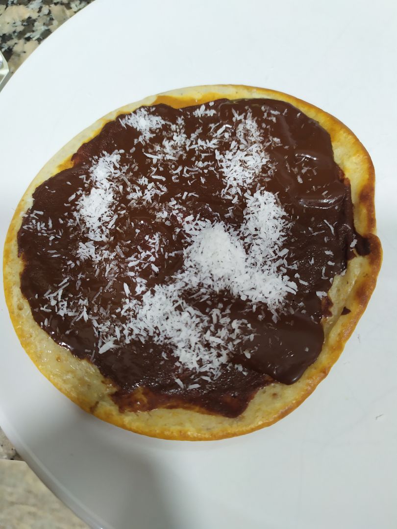 Tortitas harina integral y plátano