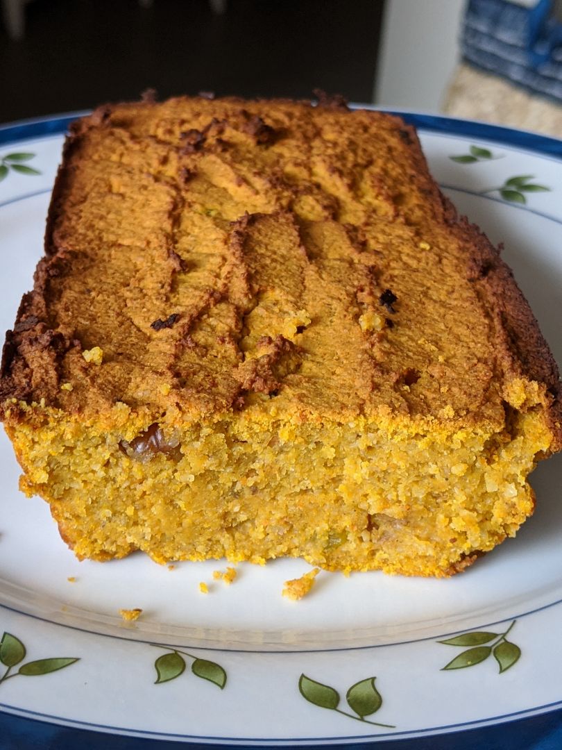 Bizcocho de calabaza y zanahoria