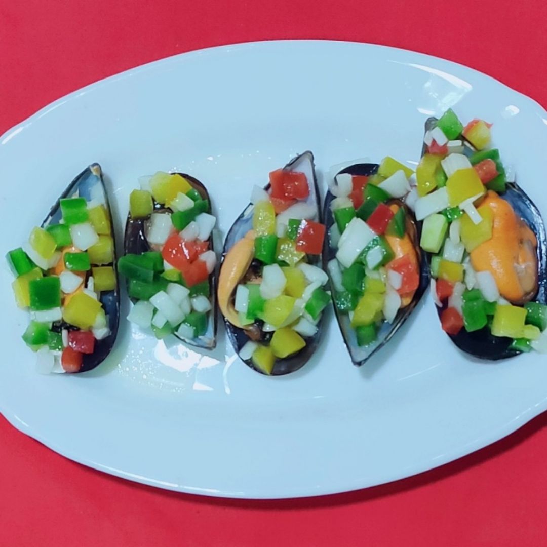 Mejillones a la vinagreta Mejillones a la vinagreta