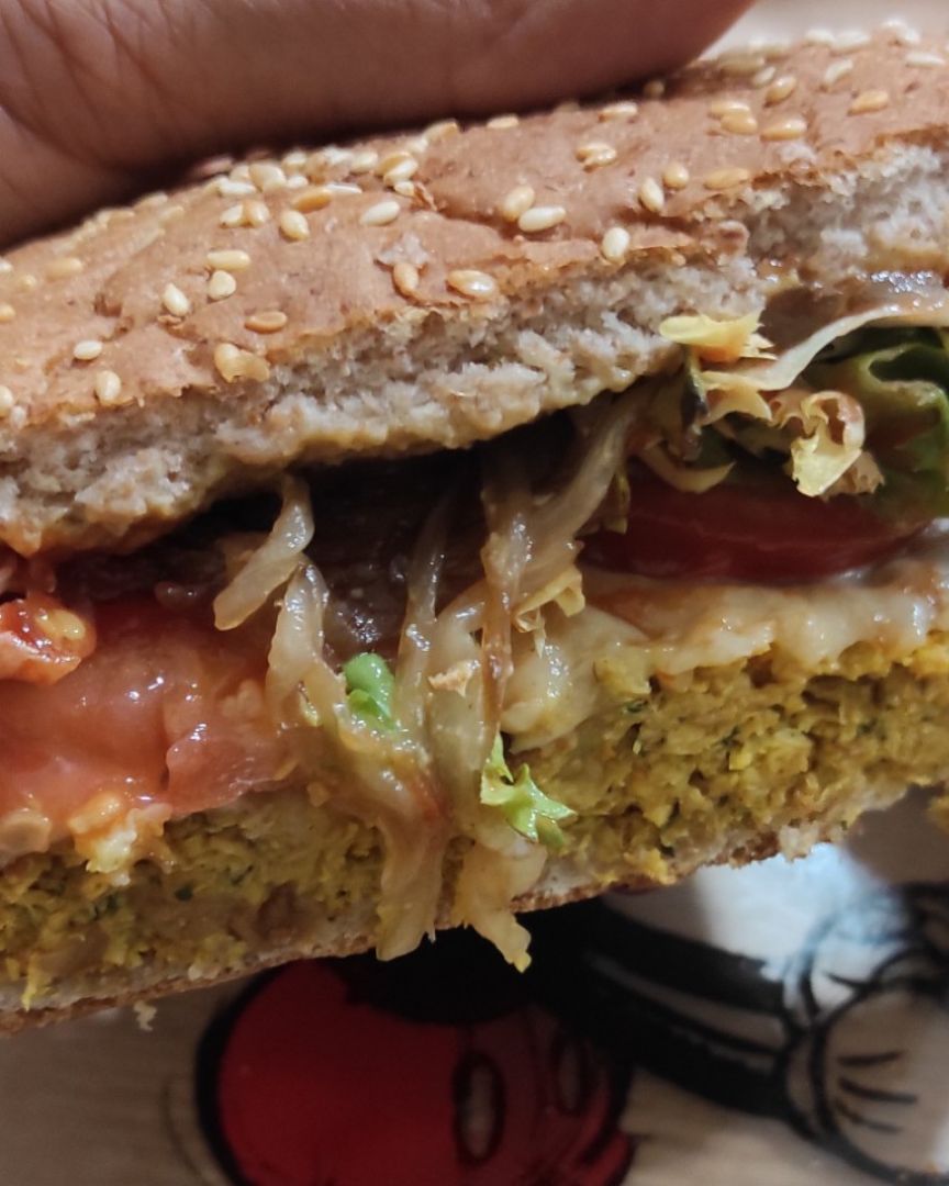 Hamburguesa de Soja Texturizada y zanahoria