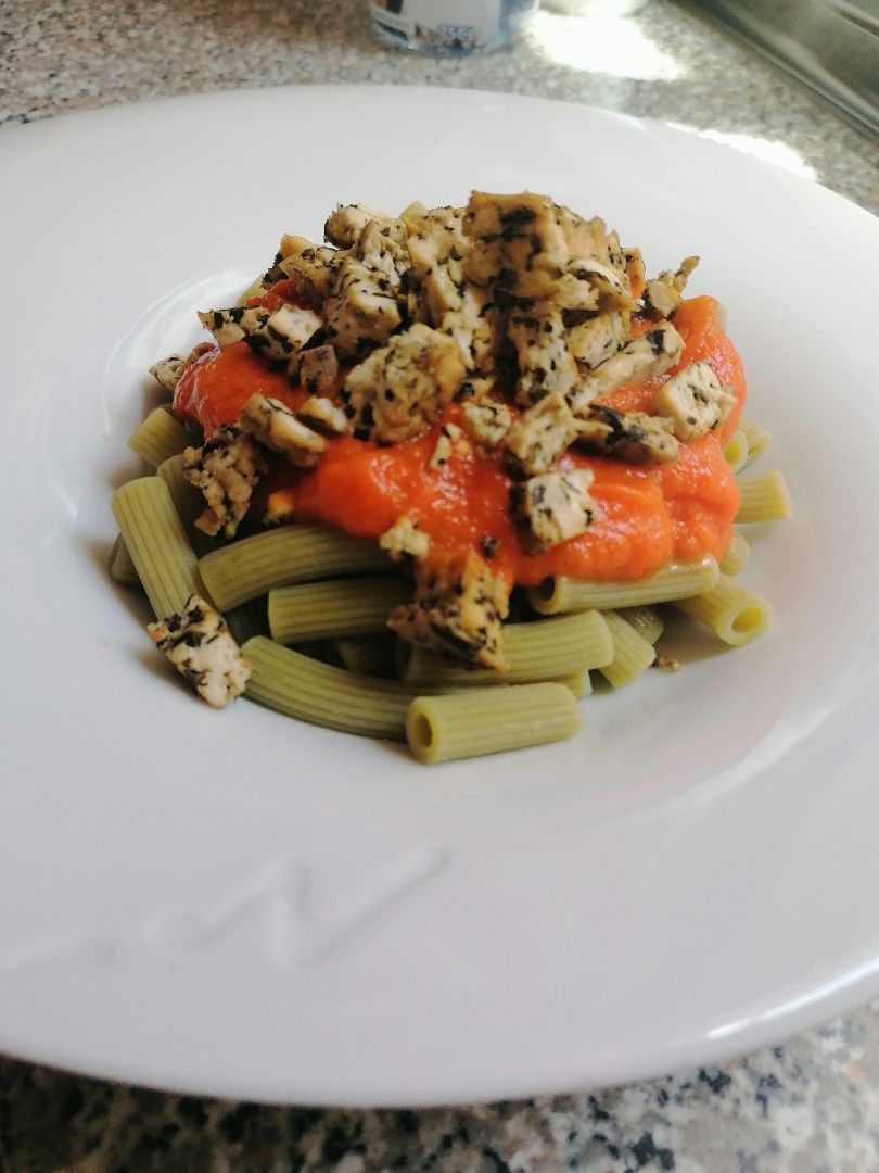 Pasta de guisantes y tofu Paso 2 Pasta de guisantes y tofu Paso 2