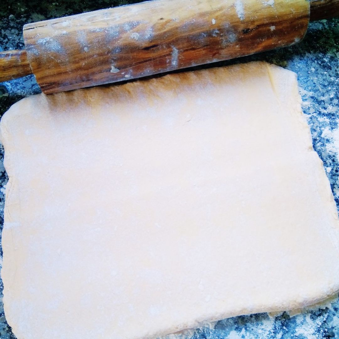 Hojaldre sin gluten ( receta mejorada) Paso 2 Hojaldre sin gluten ( receta mejorada) Paso 2