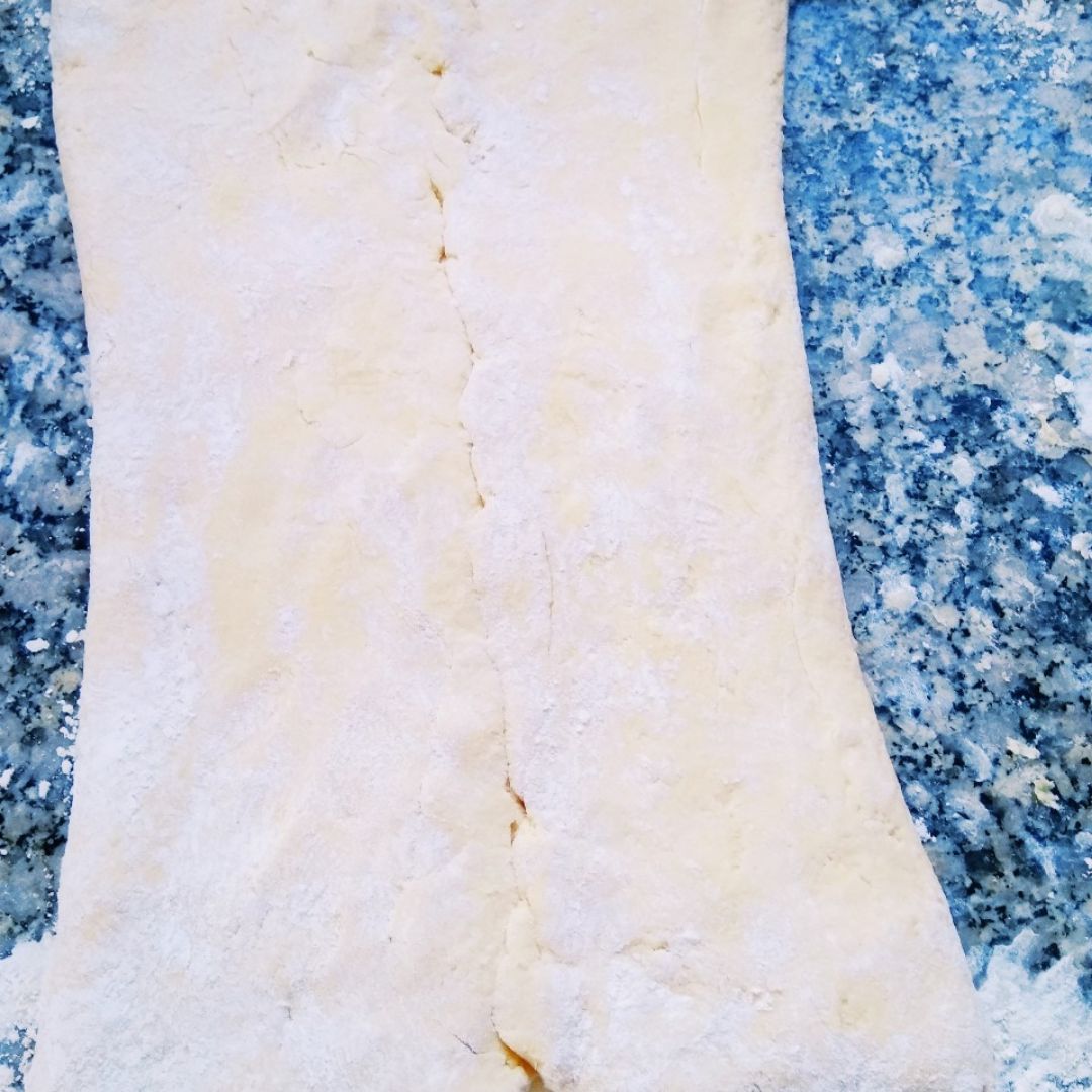 Hojaldre sin gluten ( receta mejorada) Paso 3 Hojaldre sin gluten ( receta mejorada) Paso 3