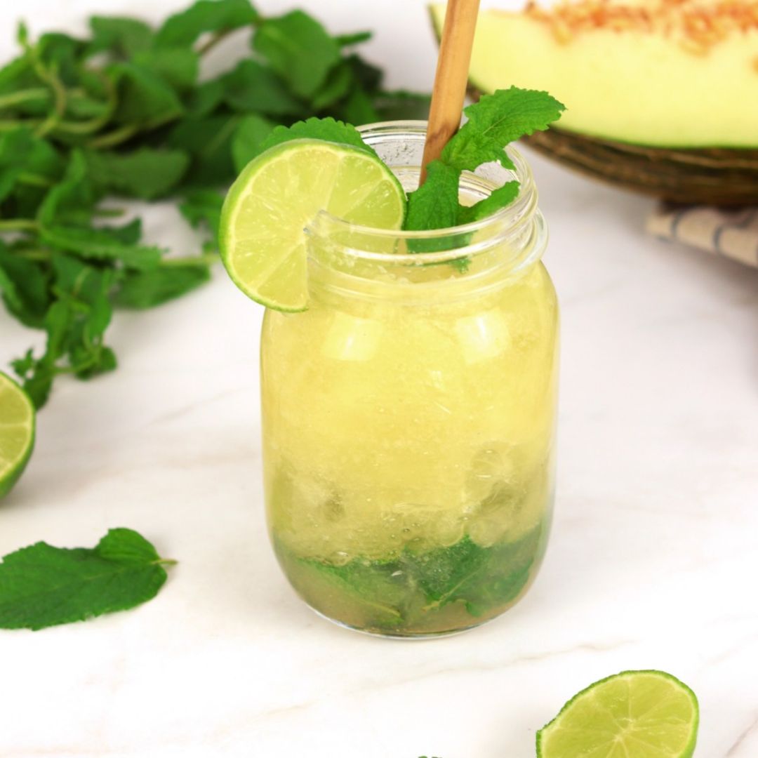 Mojito de melón realfooder