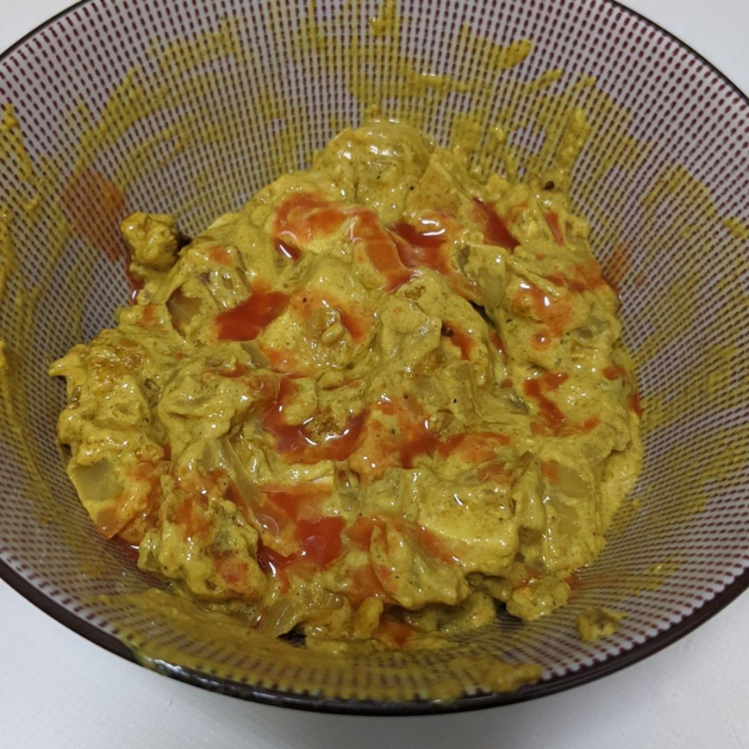 Pollo al curry Pollo al curry