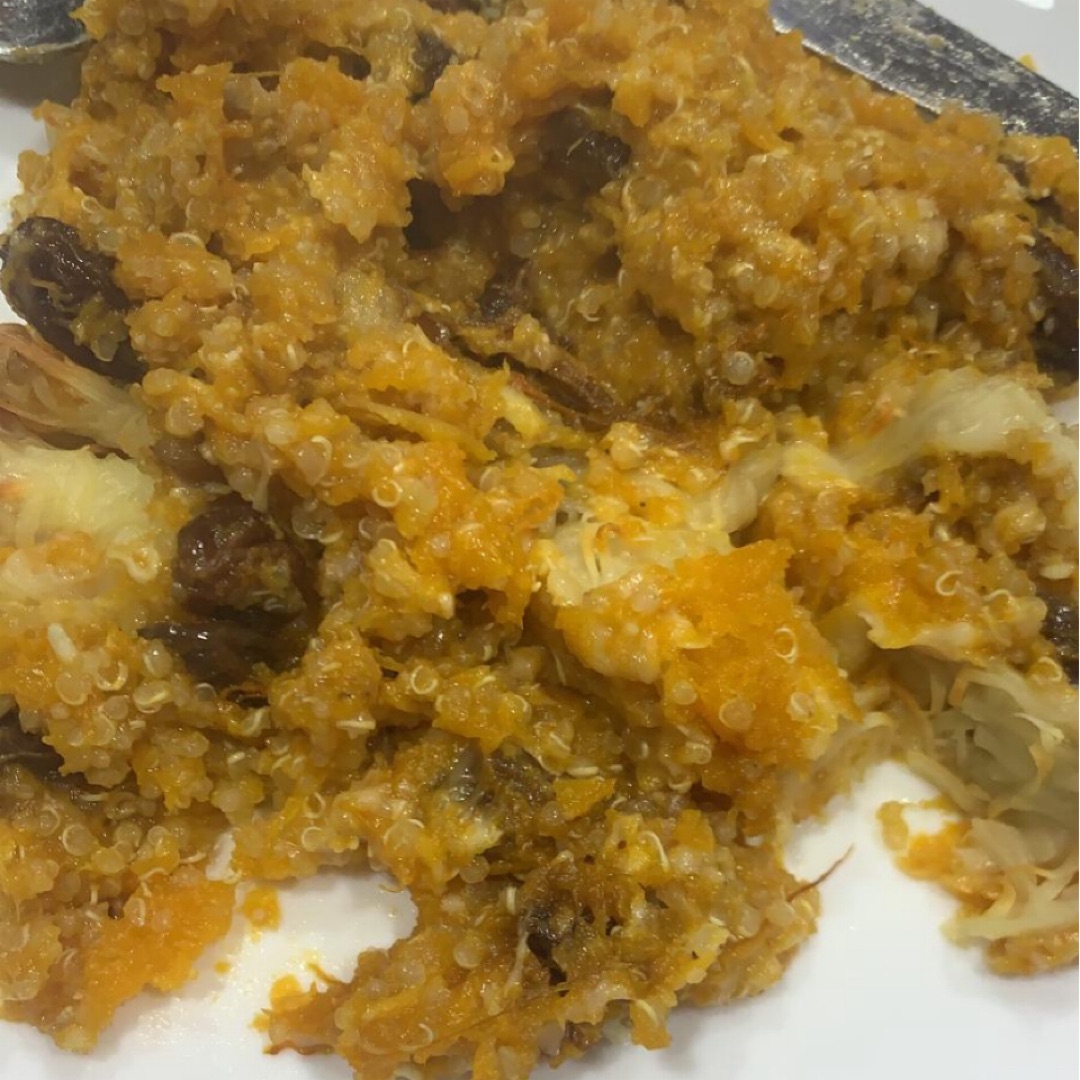 Calabaza rellena de quinoa Step 0