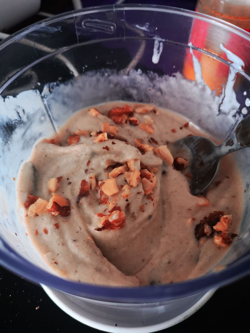 🍫🍧🍌♥️Helado casero y sano ♥️ 🍌🍧🍫
 Paso 3