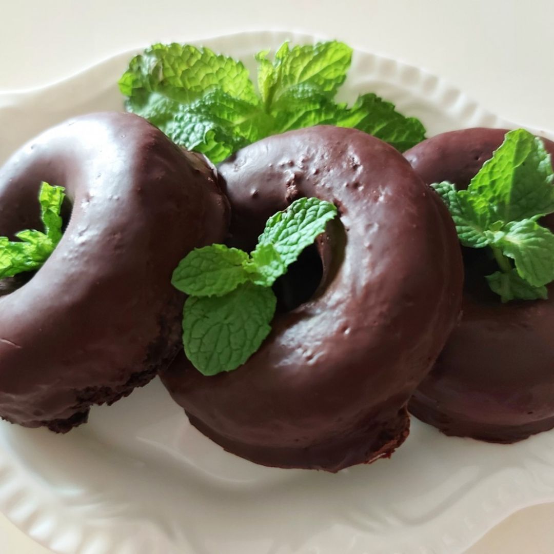 Donuts saludables de Nutella al micro (3 minutos)Step 0