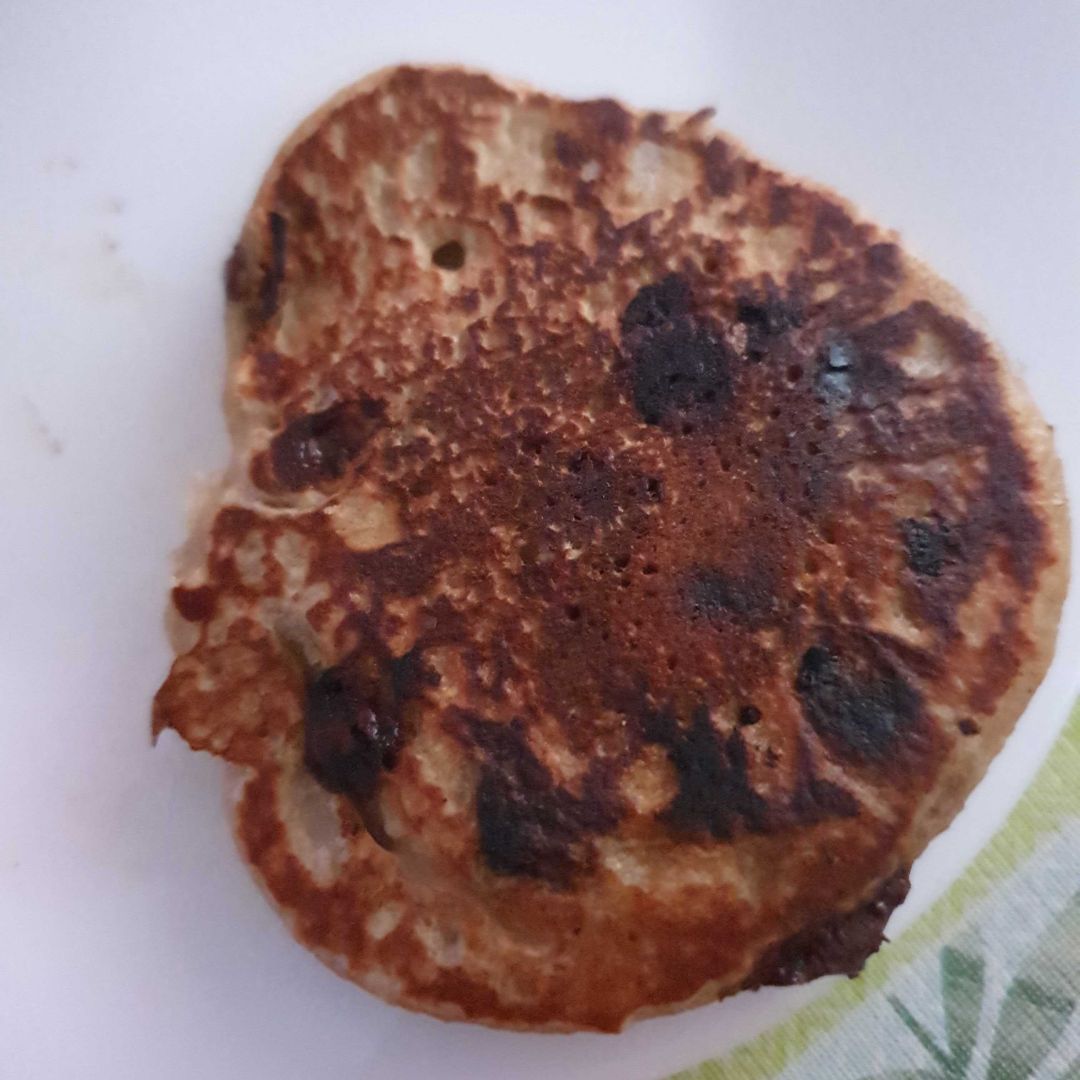 Tortitas de avena y platano Tortitas de avena y platano