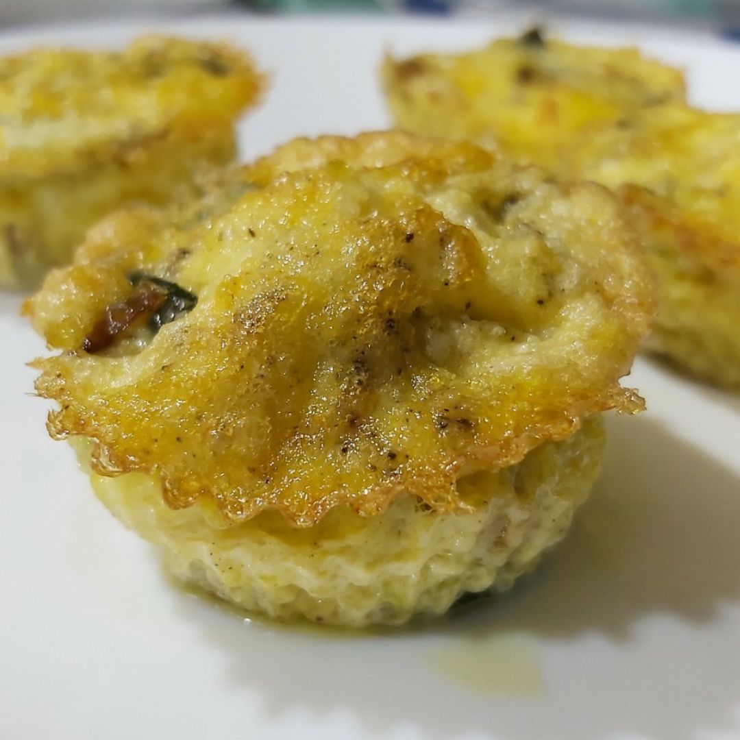 Muffins de calabacín y cebolla