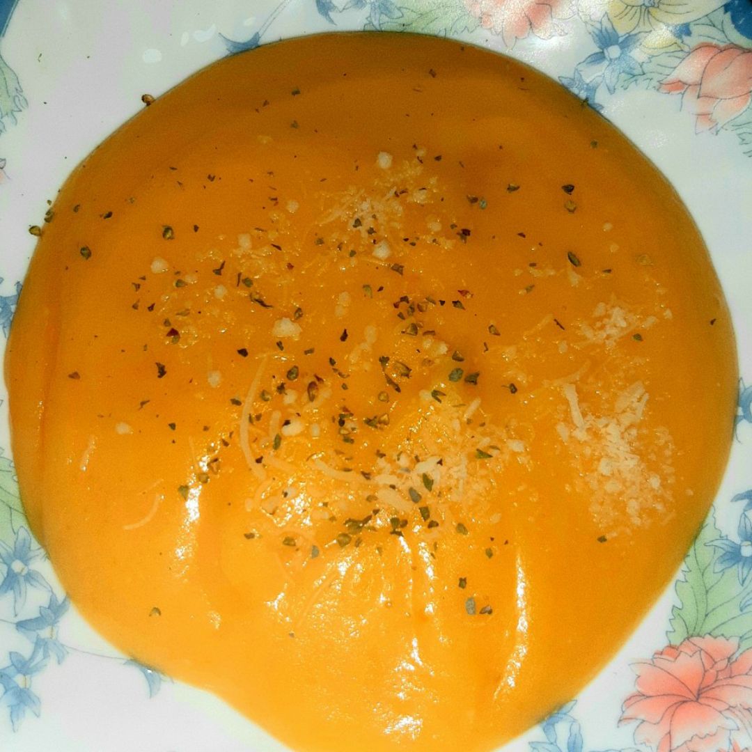 Crema de verduras con un sabor diferente💫🥒 Paso 4 Crema de verduras con un sabor diferente💫🥒 Paso 4