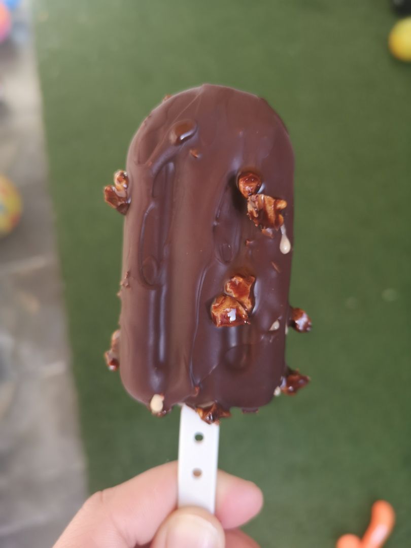 Helado de platano y crema de cacahuete!! 