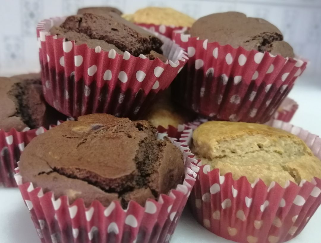 Cupcakes de pera y coco 🍐🥥 Cupcakes de pera y coco 🍐🥥