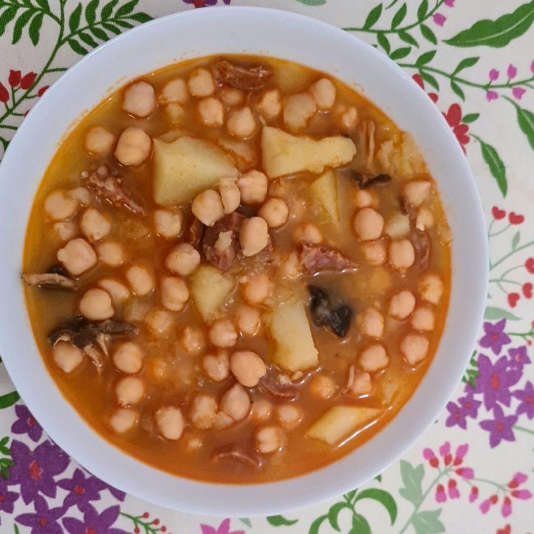 Garbanzos picantes Paso 4 Garbanzos picantes Paso 4
