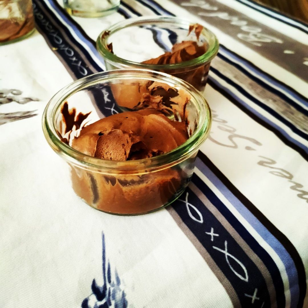 Mousse de chocolate