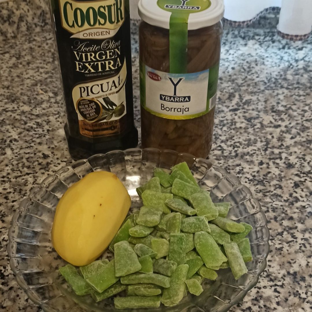 Puré de borraja Paso 0 Puré de borraja Paso 0