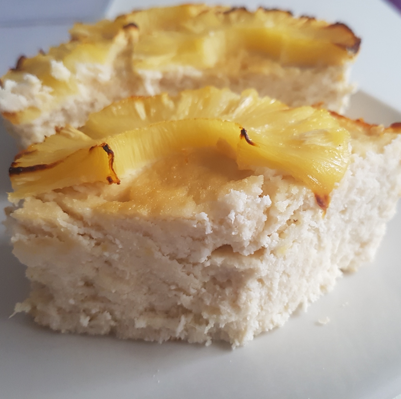 Tarta de piña