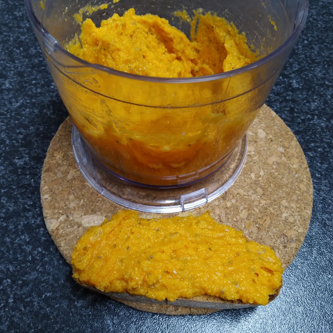 Hummus de zanahoria Hummus de zanahoria